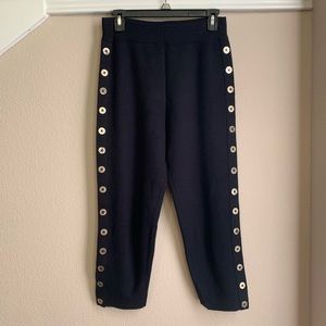 Zara black knit pants